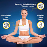 Viva Naturals Viva Naturals Antarctic Krill Oil Omega 3 Supplements 1250 mg - DHA EPA Omega-3 & Astaxanthin Concentration for Joint Health, No Fish Burp - 60 Omega 3 Krill Oil Capsules