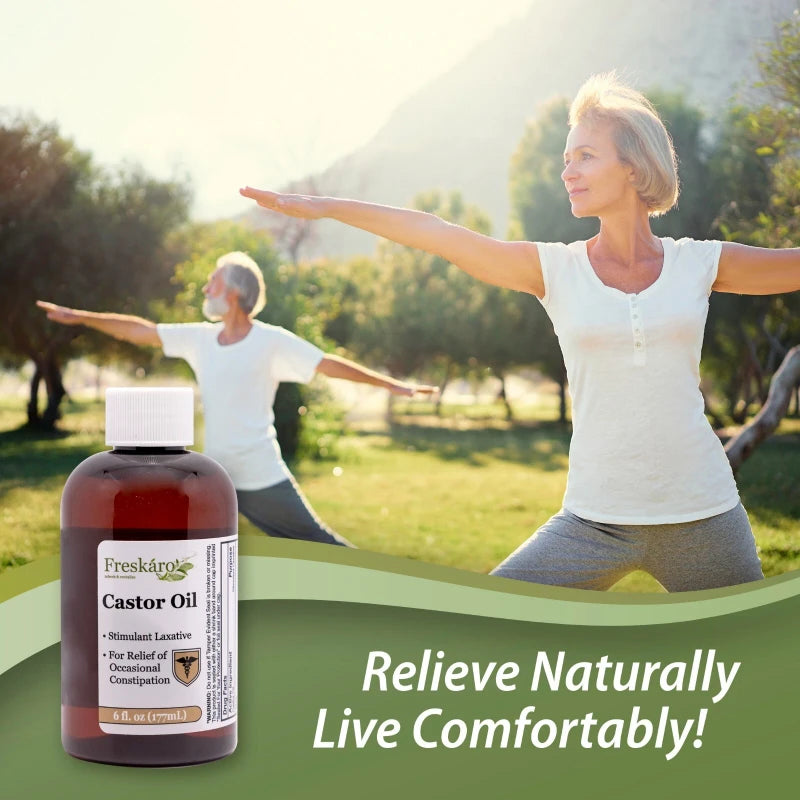 Castor Oil 100% Pure Boost Hair Growth , Immune System Booster, Oral Solution