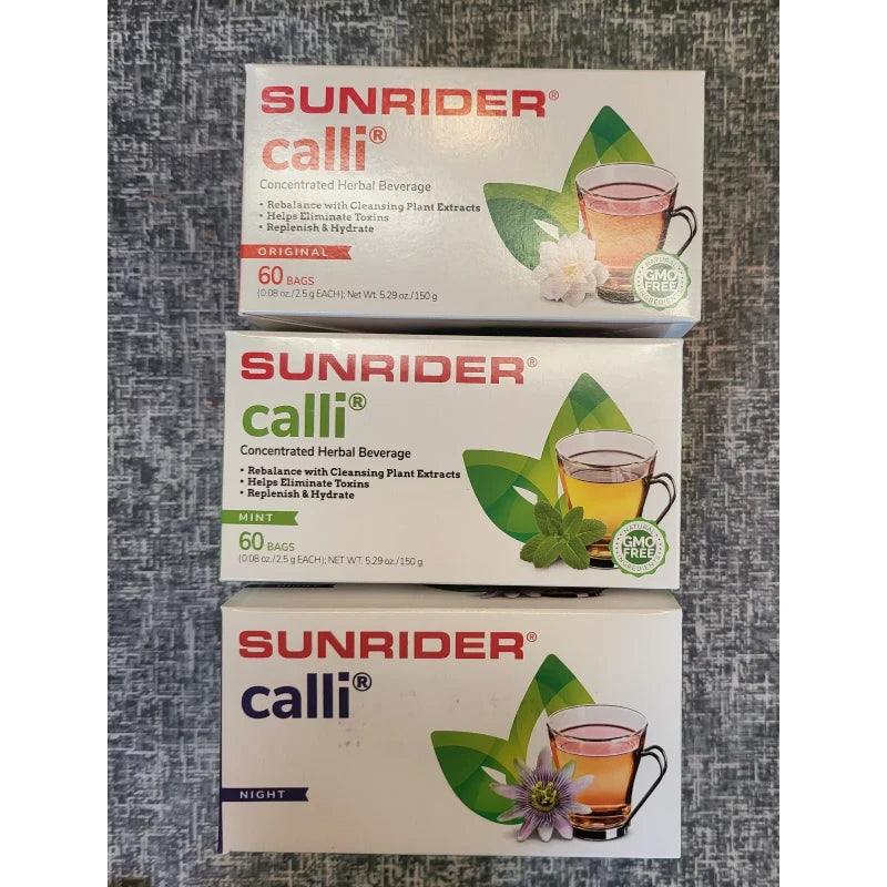 Sunrider 60 Count Calli Tea - Mint