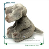 Weimaraner Cuddly Toy Dog Hunting Dog Labrador Plush Toy Cuddly Dog Cooky - Cuddly Toys *biz