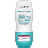 lavera  NATURAL & SENSITIVE Basis Sensitiv Deodorant Roll-On, 50 ml