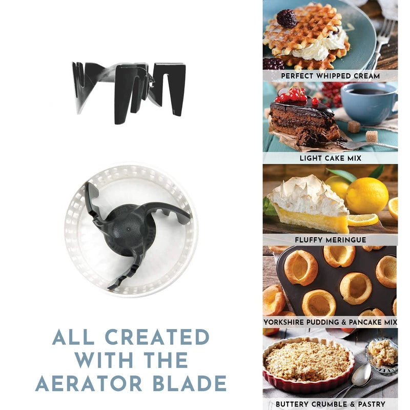 Masha Official Electric Potato Masher Hand Blender 3-in-1 Multi Tool Blends Purees Whisks - Immersion Mixer - Vegetables & Potatoes - Soup Maker