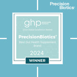 PrecisionBiotics Alflorex Original - Daily Gut Health Probiotics Supplement with Unique Bifidobacterium Longum Bacteria Strain 35624 - Bacterial Cultures - 30 Capsules