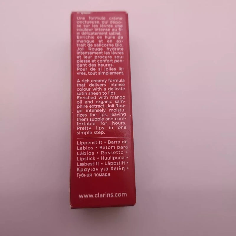 Clarins Joli Rouge Long Wearing Moisturizing  758 SANDY PINK