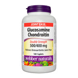 Webber Naturals Glucosamine Chondroitin Double Strength 500mg 400mg 140 Caplets