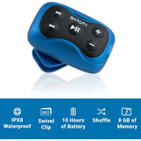 100% Waterproof SYRYN Swimbuds Flip Bundle for Swimming with Music | Enjoy Up to 2,000 Songs or 138 Hours of Audio | Drag and Drop MP3, AAC, M4a, FLAC Using PC or Mac | No Apple Music, No Spotify