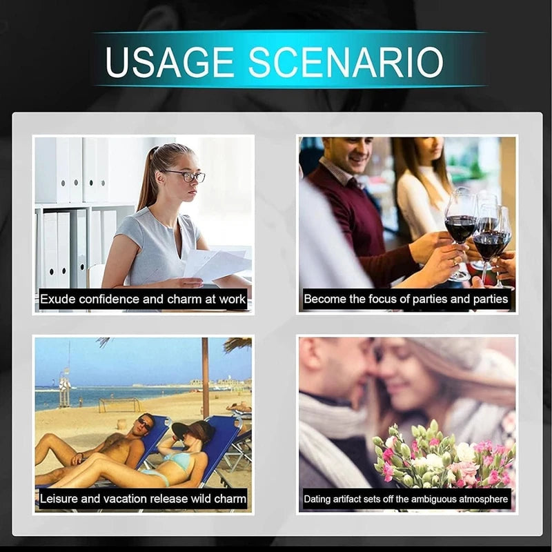 Cologne for Men, Men's Fragrance Cologne- Pheromone-Infused, 3.4Fl.Oz, Long Lasting Fragrance (1 Bottle)