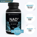 HPN Supplements NAD3 NAD+ Booster | Value Size 2 Month Supply | Clinically Proven & Independently Tested - Metabolic Repair | 311 mg per Serving - 120 Capsules
