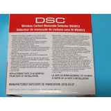 DSC Brand New DSC WS4913 Wireless Carbon Monoxide Detector- READ DESCRIPTION DETAIL
