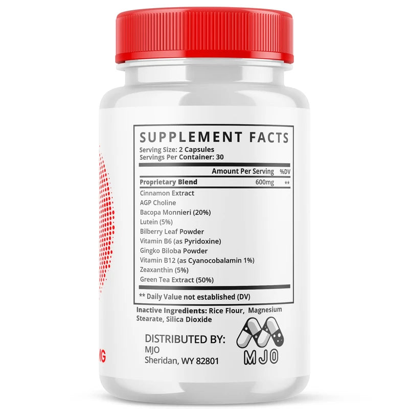 Glyco Sync Capsules - Glyco Sync Maximum Strength Sugar Support Pills, All Natural GlycoSync Once Daily Capsule for Health & Wellness Advanced Cinnamon Extract and Bilberry Formula (60 Capsules)