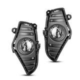 advan_version 2019-2025 For Toyota RAV 4 Clear Pair Fog Lights Bumper Lamps w/Harness Wiring