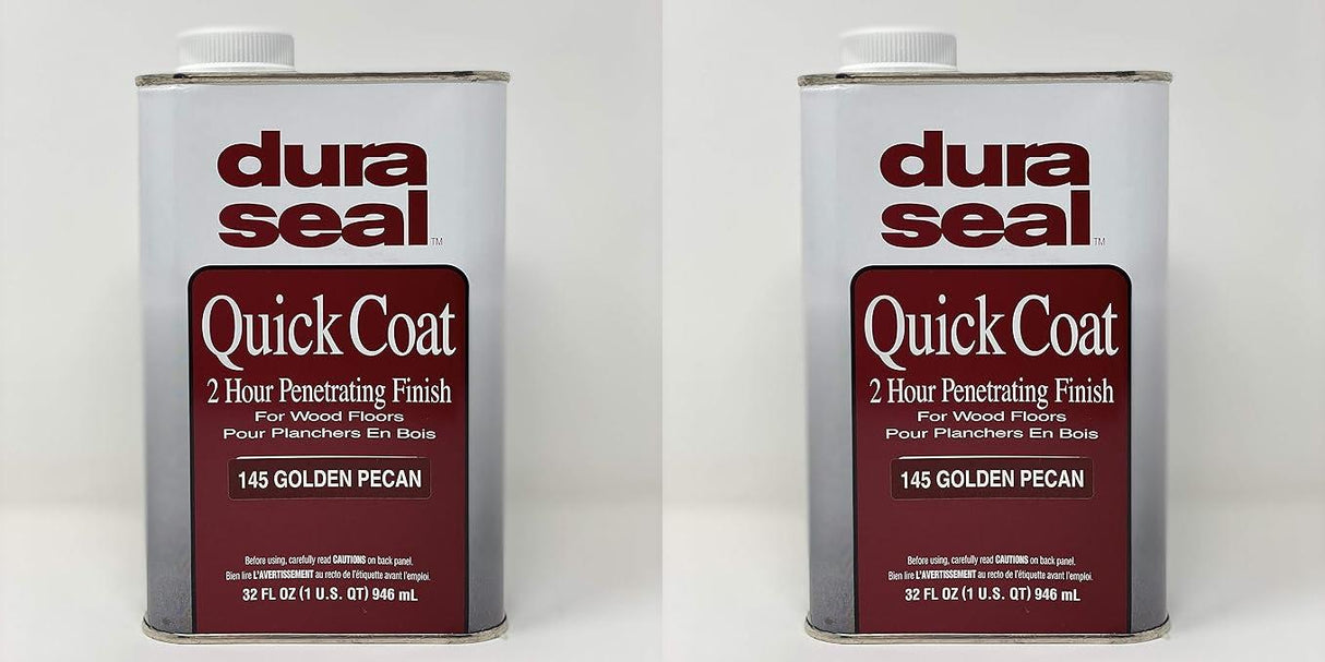 2 Pack Dura Seal Penetrating Finish Quick Coat - Golden Pecan-quart