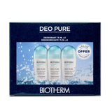 BIOTHERM DEO PURE TRIO ANTIPERSPIRANT ROLL-ON ALCOHOL FREE 3x75ML