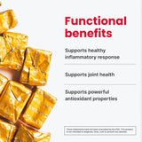 humanN Turmeric Chews – High Absorption Curcumin Complex, Clinically Studied – Orange Citrus Flavor – Joint Health Support – 30 Chews from the Makers of SuperBeets