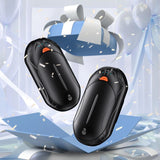 OUTJUT Rechargeable hand warmer, portable hand warmer,2-piece set, with 6000mAh battery