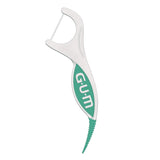 GUM Professional Clean Plus Flosser Picks, Promotes Healthier Gums, Comfort-Pick for Gentle Massage, Fresh Mint Flavour, Teal & White, 60 Flossers (1 Bag)