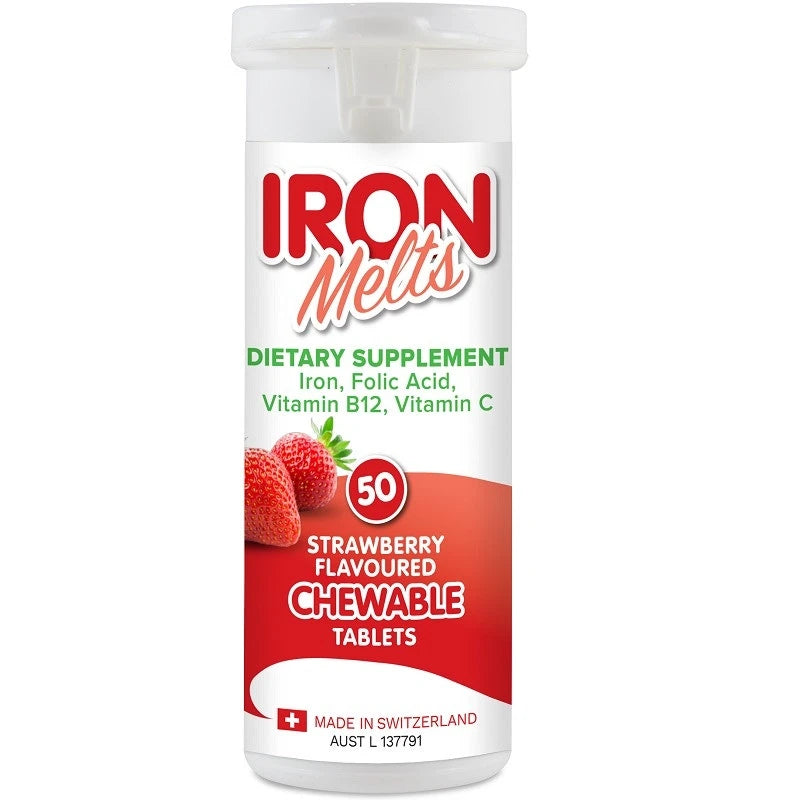 Iron Melts Chewable Tab X 50