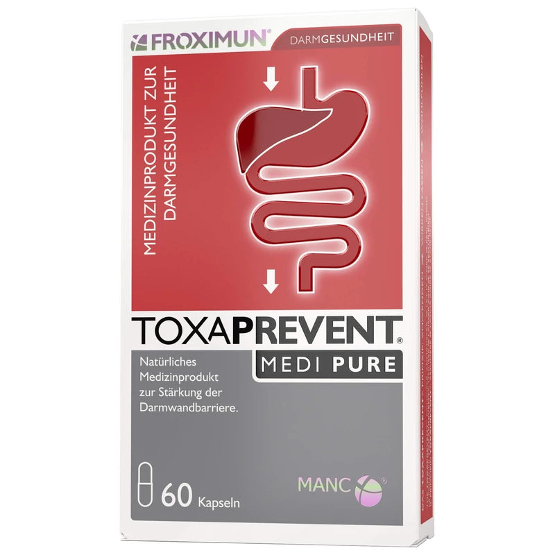 TOXAPREVENT MEDI PURE 60 Capsules, Natural, Clinoptilolite, Zeolite (MANC)