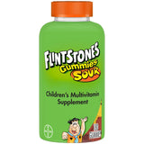 Flintstones -Sour Gummies - 180 Count- 3 pack