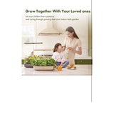 LYKO 12 Pods Hydroponics Growing System Kit, Indoor Garden W/full-spectru