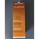 Clarins Liquid Bronze Self Tanning For Face And Décolleté 125ml New Boxed Sealed