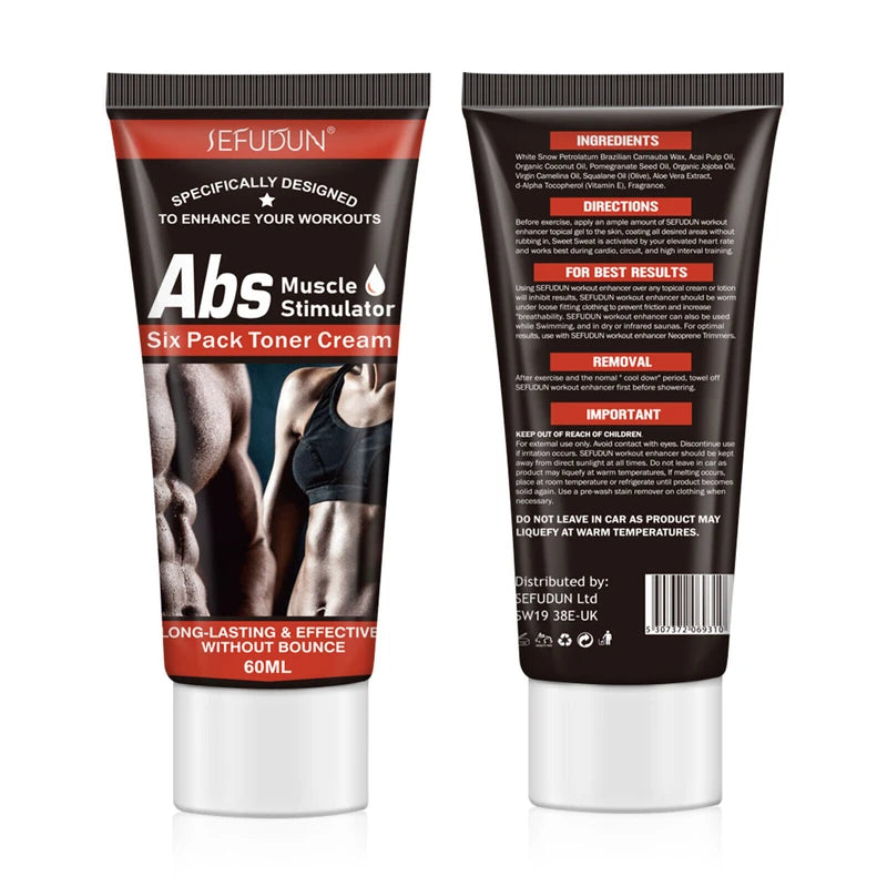 ABS Fat Burner Cream for Men Abdominal Muscle Belly Natural Body Slimming Cream