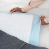 HALYARD* Disposable Standard Underpads Incontinence Pads, 23”x36” Case of 150, Lt. Blue-Comfortable Chucks Pads, Disposable, for Adults-Soft Bed Pads for Elderly/Adult Patients, 48822 (Case of 150)
