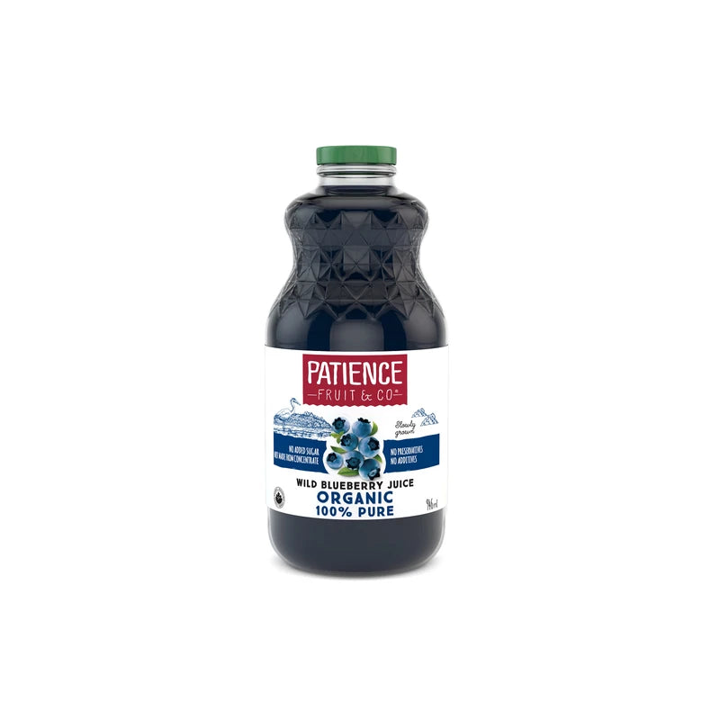 Patience Fruit & Co. Organic Juice Pure Wild Blueberry 946 mL