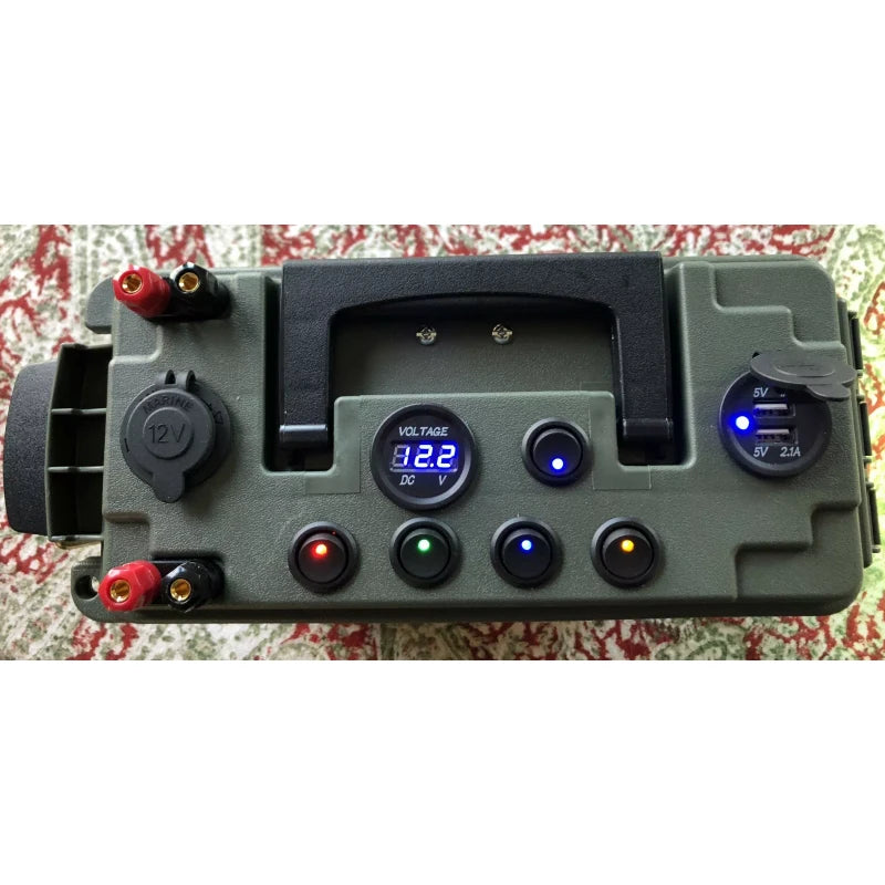 Clancy's PowerBox 12 volt power supply ice fishing camping hunting kayaking