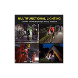 Lumitact G700 Led Torch Rechargeable Super Bright Led Tactical Flashlight 300000 Lumen Zoomable Handheld Torches for Camping Hiking Emergency