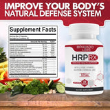 Bravado Labs Advanced Lysine Immune Support 975 mg - Maximum Immune Support Supplement - Super Lysine Outbreak Support Pills for Adults - with Zinc, Vitamin C - 120 ct