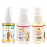 40 CARROTS Strawberry & Pineapple & Carrot + Vitamin C Vitamin Serum 1 oz - Pineapple + Vitamin C