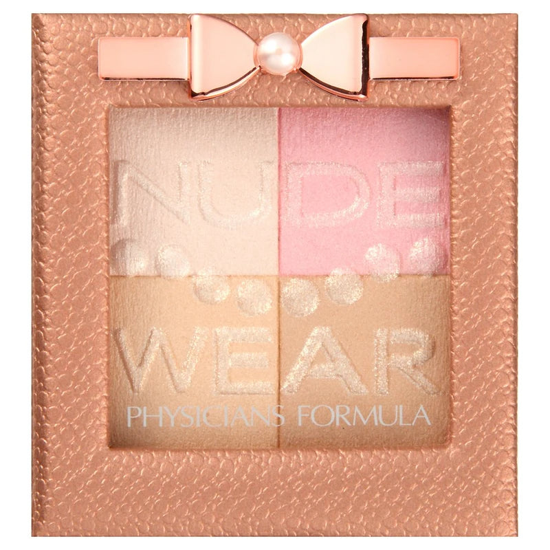 Physicians Formula Nude Wear Custom Glow Palette, Light, 0.24 Ounce