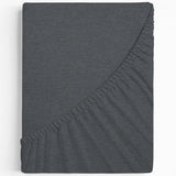 Terra Beds Premium Fitted Sheet, Flat Sheet 180 x 200 cm, 200 x 200 cm 160 g/m², 100% High-Quality Oeko-Tex Cotton Jersey Bed Sheet, Available in 5 Colours