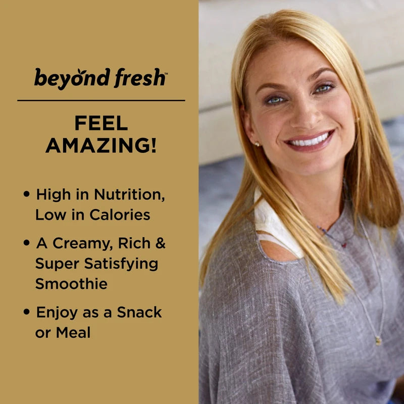 Beyond Fresh Beyond Fresh Amazing Shake, Superfood Formula, Plant Protein Based, Low Net Carbs, Wholefood Protein, Meal Replacement, Natural Chocolate Flavor, 999 Grams, White