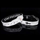 Gemvius Stay Focused Faith Bracelet - Size Adjustable - Style: Thin