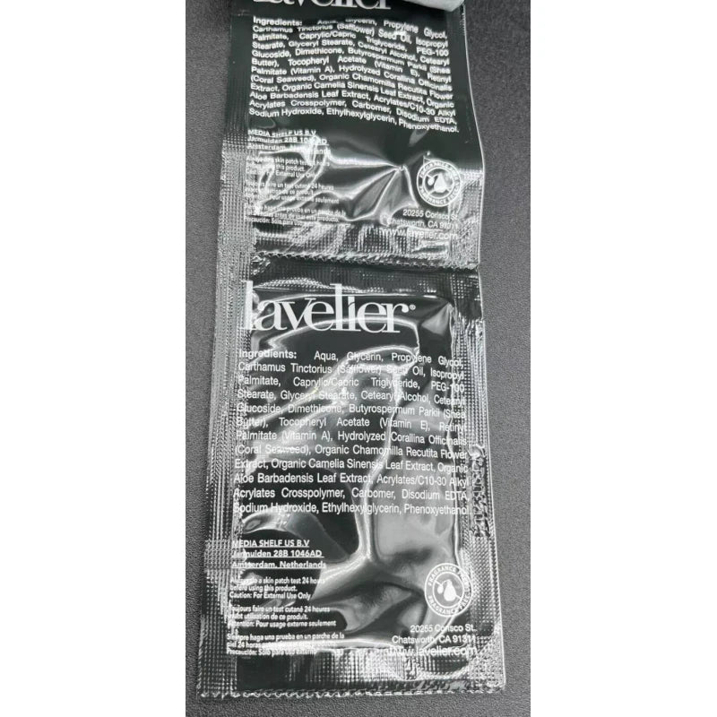 Lavelier Marine Deep Day Moisturizer~ 12 SAMPLE PACKETS 3g~0.10oz Each