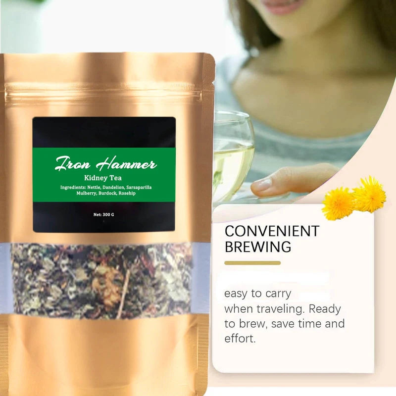 ANEFOSE Iron Hammer Tea for Kidney, Dandelion Tea for Liver and Kidney (1)