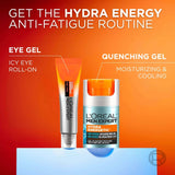 L'Oréal Paris Men Expert Hydra Energetic Anti-Fatigue Roll-On Eye Care with Vitamin C & Caffeine, Eye Cream for Men, 10ml