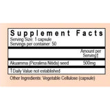 Panacea Natural Akuamma Extract capsules - 500mg- 50 Count