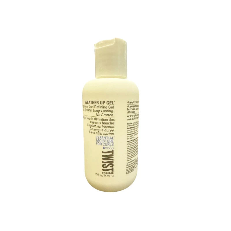 Ouidad Twist by Ouidad Weather Up Gel Weightless Curl Defining Gel, 2.5 Fl Oz (24 Pack)