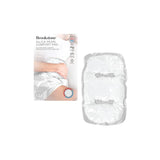 Brookstone Silica Pearl Comfort Pad - Ice Pack with Strap, Silicone Bead Therapy Reduces Puffiness & Swelling, C Section Ice Pack, Gel Heating Pad, Hot or Cold Reusable Soothing & Calming (White)