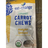 Eat The Change Organic Carrot Chews Meyer Lemon
