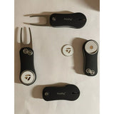 TaylorMade (1) Pitchfix Golf Switchblade Divot Tool Hybrid 2.0 W/TaylorMade 1" Golf Marker