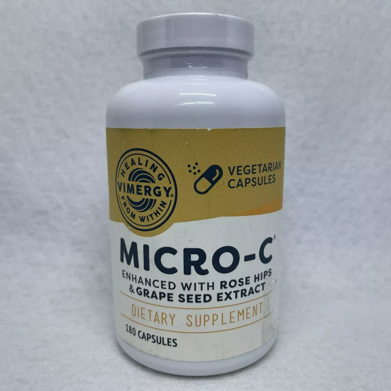 Vimergy Micro-C 180 Caps W/ Rose Hips Supports Healthy Immune System