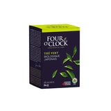 Four O'Clock Organic Green Tea Japanese, Non-Gmo, Kosher, Gluten-Free, 16 Count, 24g