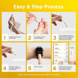 2 x AYDMED Vitamin D Tests | Vitamin D Test Kit for Home Self-Test Blood Screening of Vitamin D Deficiency | Vitamin D Test | Results in 10 Minutes | Expert Accuracy | CE Certified