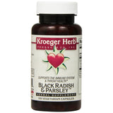 Kroeger Herb Black Radish and Parsley Capsules, 100 Count