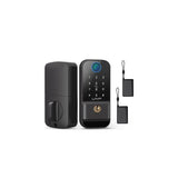 Wifi Keyless Entry Door Lock - Fingerprint Door Locks with Keypad - Electronic Digital Front Deadbolt Lock - Smart Combination Lock with Keys Fobs, Anti-Peeking Auto Lock for Home Hotel