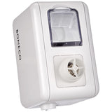 BONECO Ultraschall Vernebler U7146 I Reise-Luftbefechter I Für 0,5L PET-Flaschen I für Räume bis 20 m² I AUTO-Abschaltung I Leerstandsanzeige (weiß)